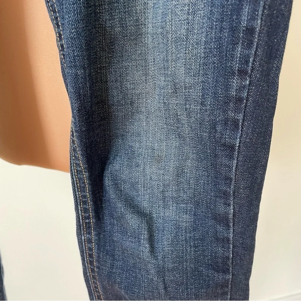 Free People Mid Rise Blue Wash Ankle Skinny Jeans Style # 8174 Size 26